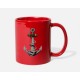 Nautical Anchor Sailing Red Mugs